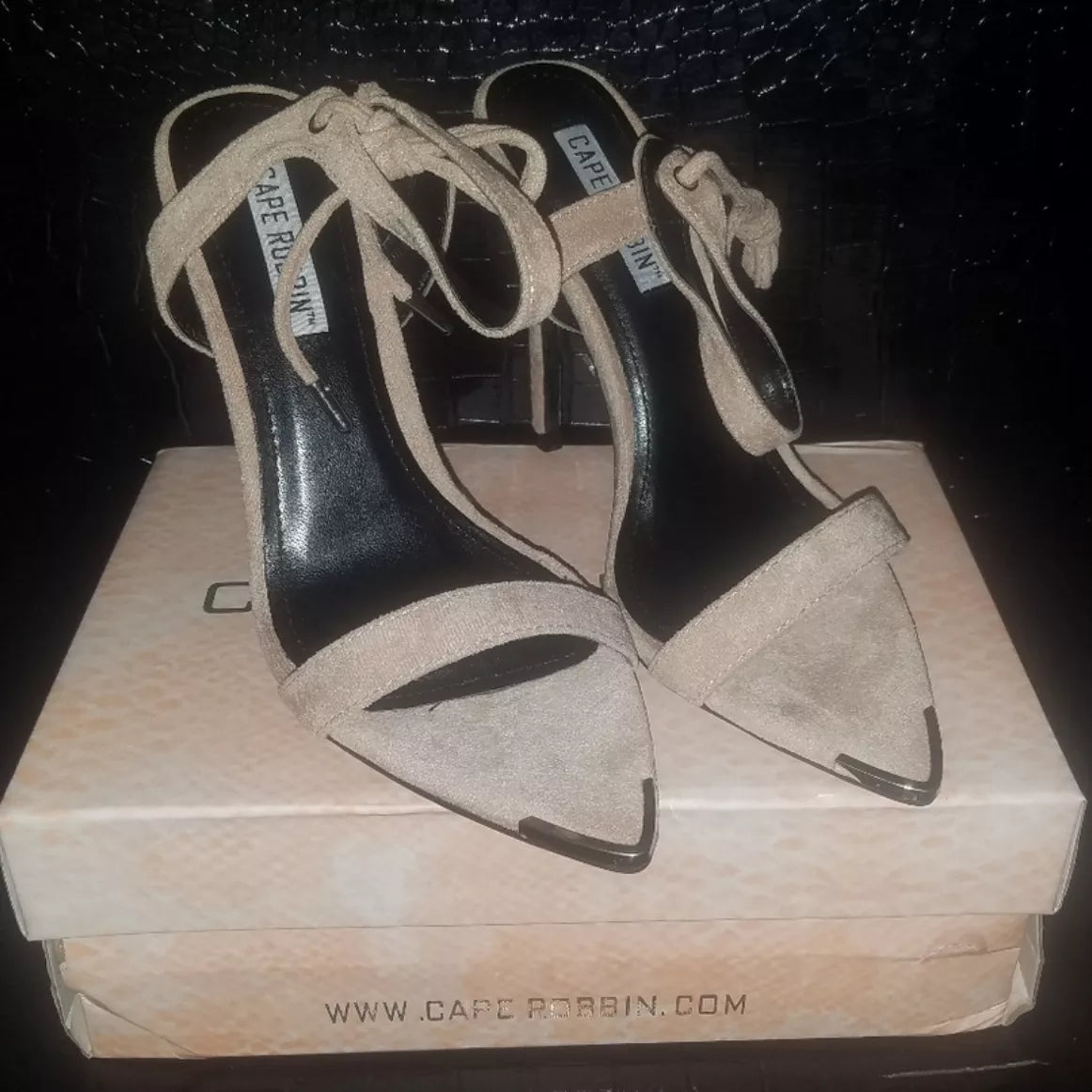 Cape Robbin Dark Beige Heels