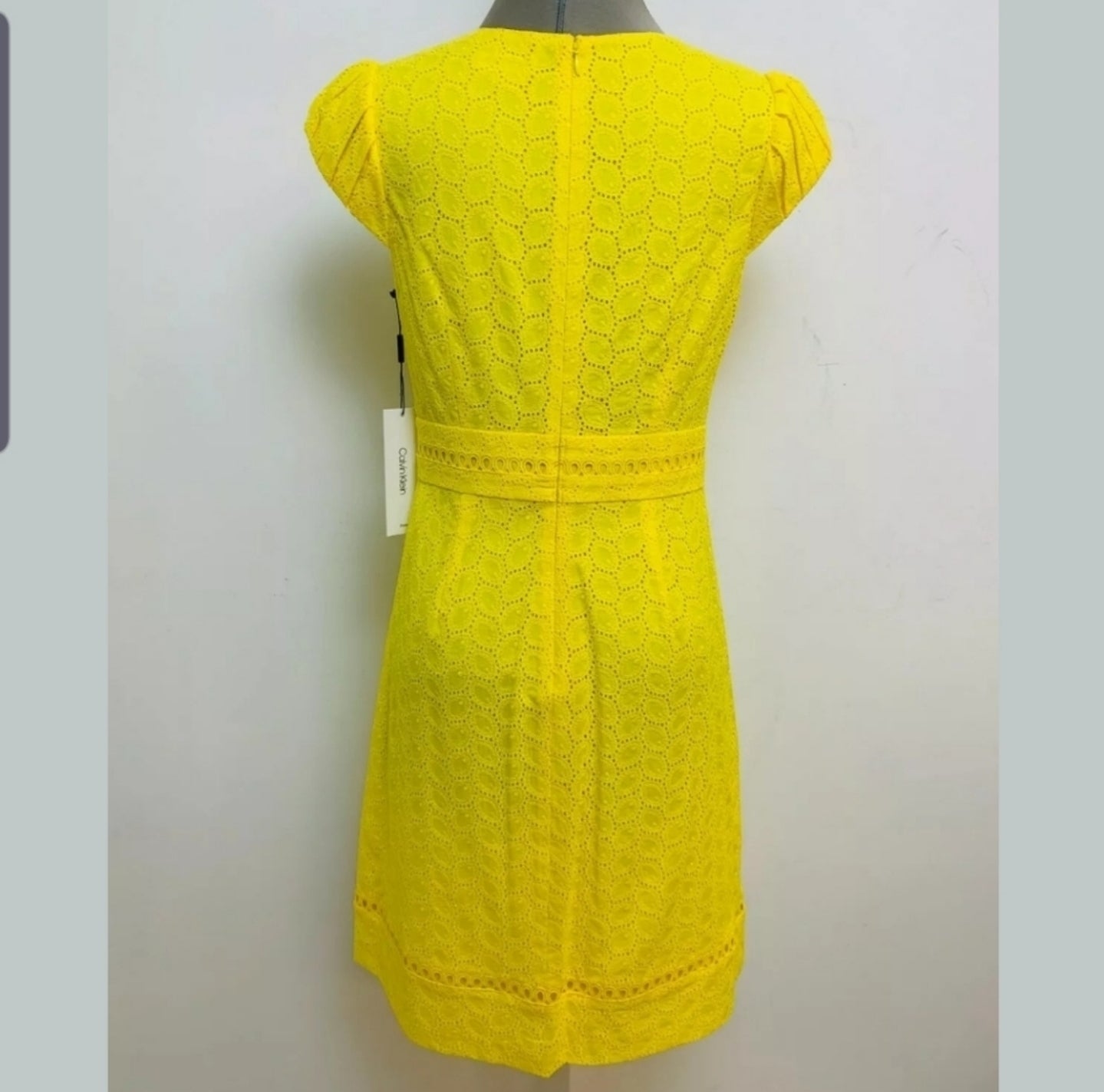 Calvin Klein 100 Cotton Eyelet Dress Jamaica Bargain Boutique