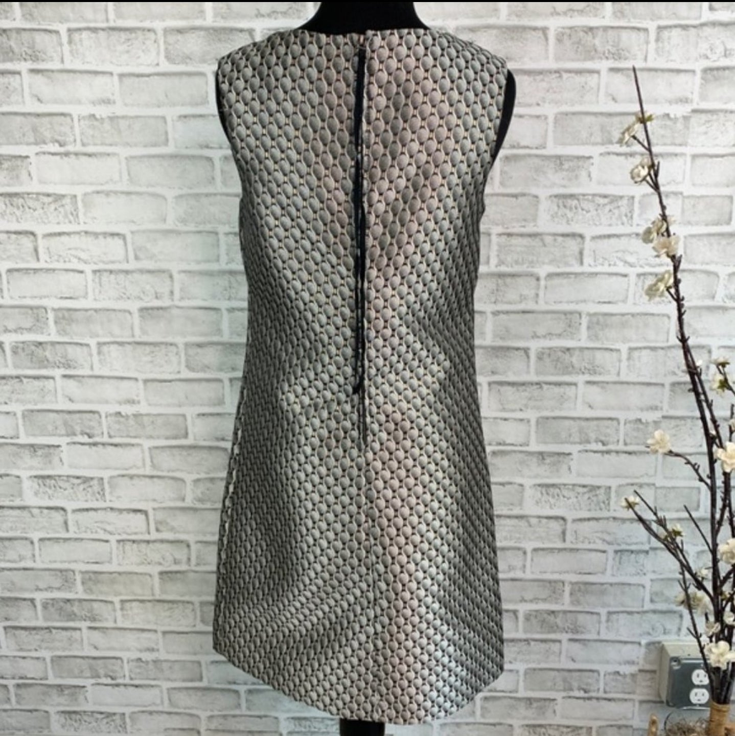 Max Studio Specialty Silver Dress