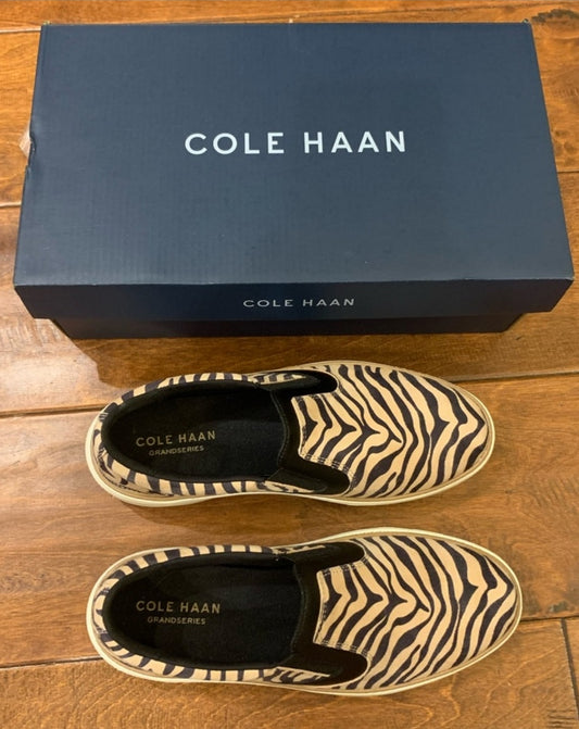 Cole Haan Suede Animal Print Shoes