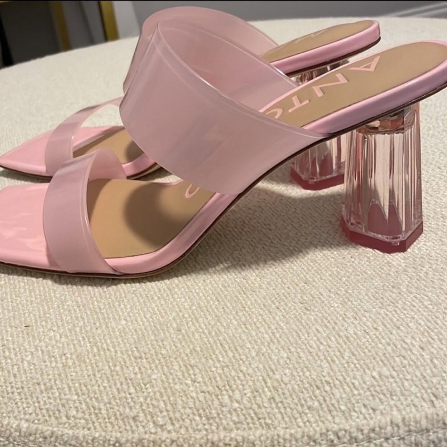 Antonio Melani Pink Leather Sole Shoes